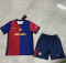 Kids kit 24-25 FC Barcelona home Thailand Quality