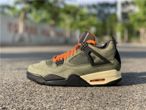 abbsneakers Air jordan 4 X Undefeated Travis Scott