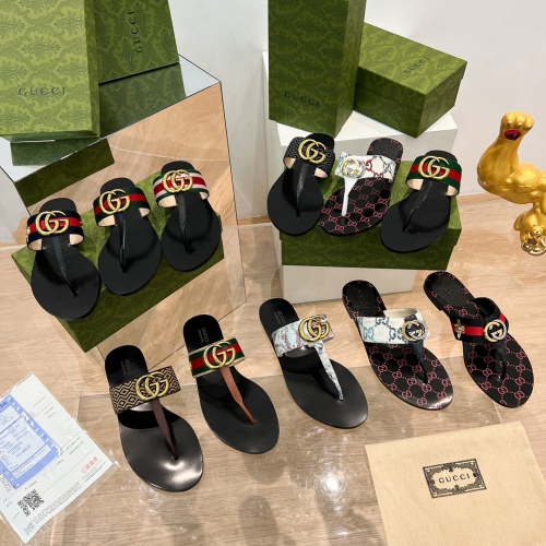 Arrenfashion Men Women G*ucci Top Sandals