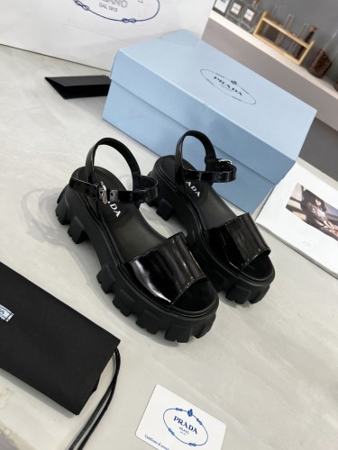 Arrenfashion Women P*rada Top Quality Sandals