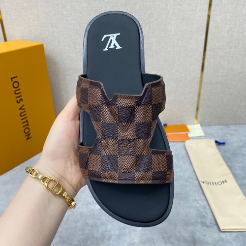 Men L*ouis V*uitton Top Slippers (Arrenfashion)
