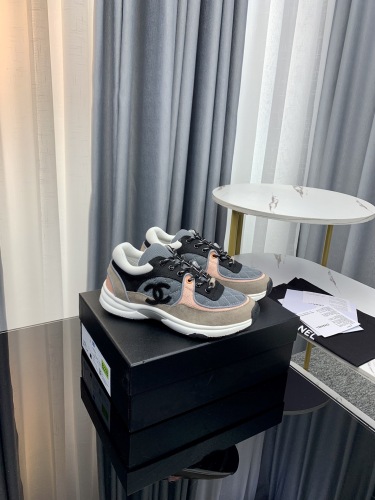 Men Women Trusted seller C*hanel Top Sneaker