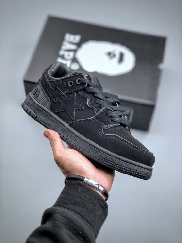 Men Women B*ape sta suede low Top Sneaker ( arrenfashion)