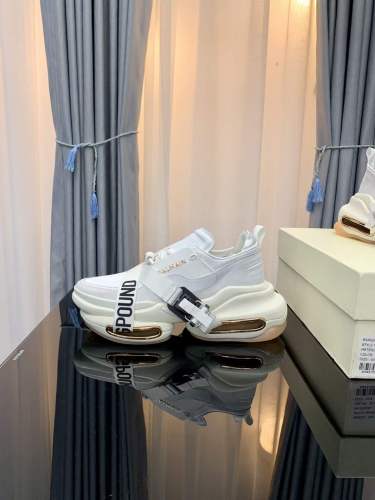 Men Women B*almain Top Sneakers (Arrenfashion)