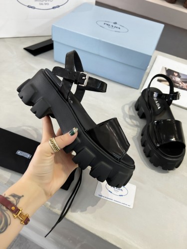 Arrenfashion Women P*rada Top Quality Sandals