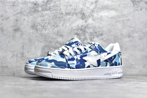 Men Women B*ape sta to low Top Sneaker ( arrenfashion)