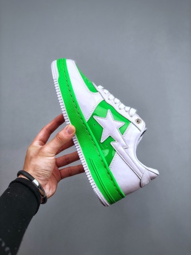 Men Women B*ape sta low Top Sneaker ( arrenfashion)