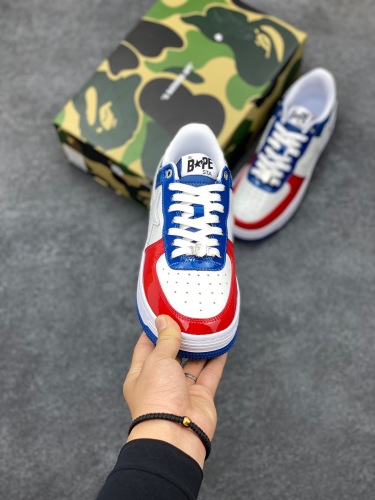 Men Women B*ape sta to low Top Sneaker ( arrenfashion)