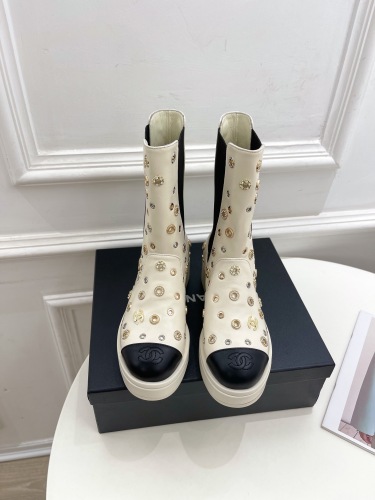 Women C*hanel Top Boots ( Arrenfashion)