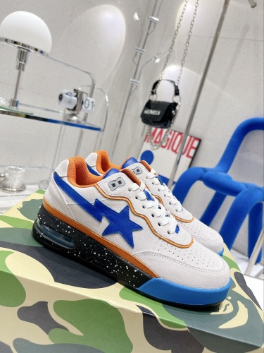 Men Women B*ape sta to low Top Sneaker ( arrenfashion)