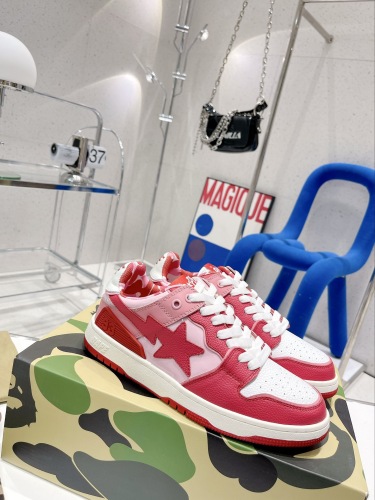 Men Women B*ape sta to low Top Sneaker ( arrenfashion)