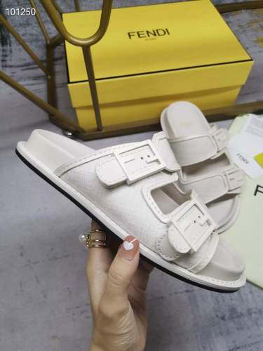 Women Men F*endi Top Sandals （ Arrenfashion）