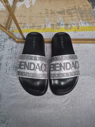 Men Women F*endi Top Sandals (Arrenfashion)