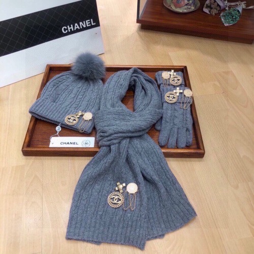 Free shipping Trusted seller Women Hat+Gloves+The scarf