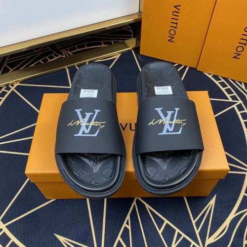 Men L*ouis V*uitton Top Slippers (Arrenfashion)
