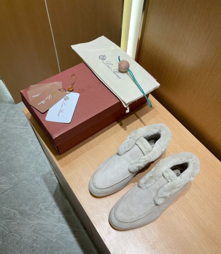 Women L*oro P*iana Top Loafer （Arrenfashion）