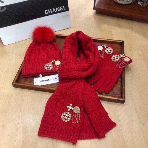 Free shipping Trusted seller Women Hat+Gloves+The scarf