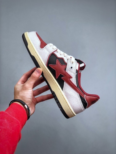 Men Women B*ape sta to low Top Sneaker ( arrenfashion)