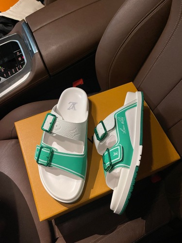 Men L*ouis V*uitton Top Slippers (Arrenfashion)