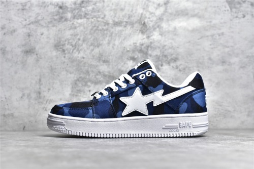 Men Women B*ape sta to low Top Sneaker ( arrenfashion)