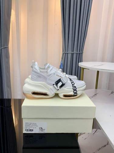 Men Women B*almain Top Sneakers (Arrenfashion)