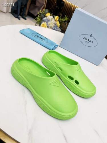 Men Women P*rada Top Slippers （ Arrenfashion ）