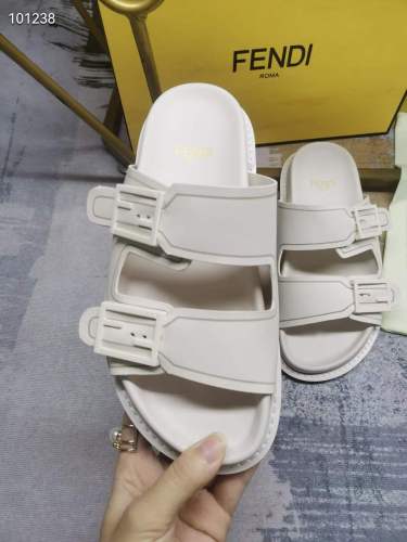 Women Men F*endi Top Sandals （ Arrenfashion）