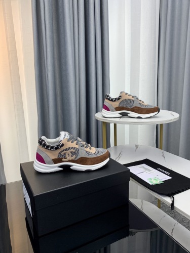 Men Women Trusted seller C*hanel Top Sneaker