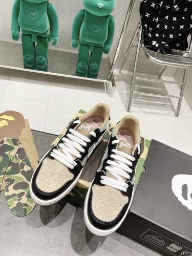 Men Women B*ape sta low Top Sneaker ( arrenfashion)