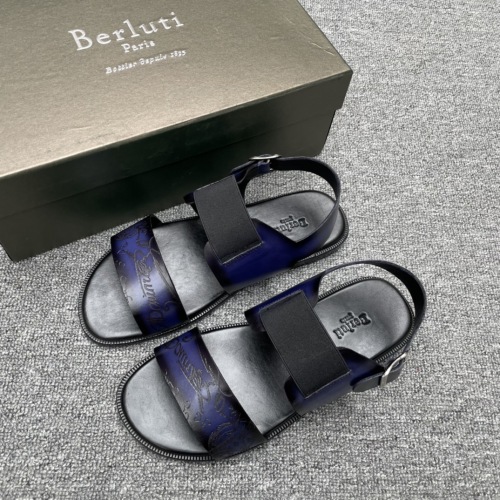 Arrenfashion Men B*erluti Top Quality Sandals