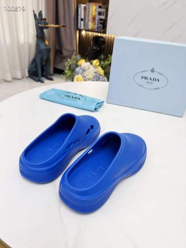 Men Women P*rada Top Slippers （ Arrenfashion ）