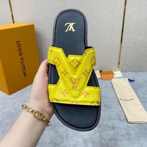 Men L*ouis V*uitton Top Slippers (Arrenfashion)