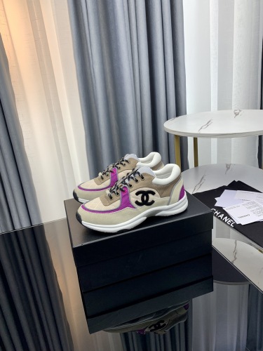 Men Women Trusted seller C*hanel Top Sneaker