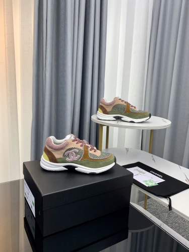 Men Women Trusted seller C*hanel Top Sneaker