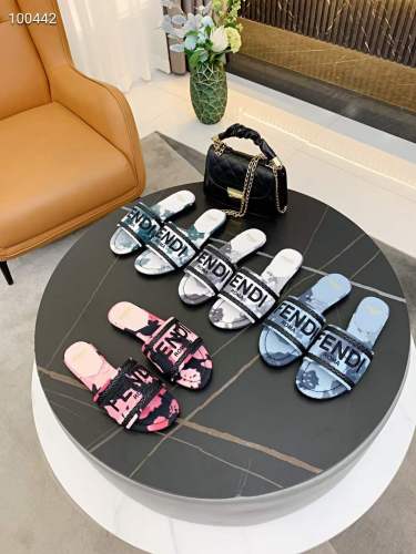 Abbsneakers Women F*endi Top Sandals