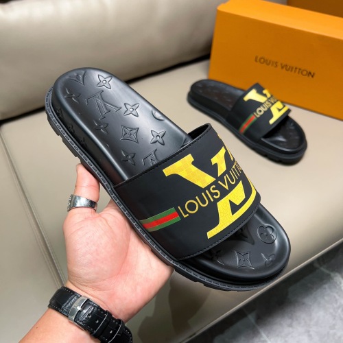 Men L*ouis V*uitton Top Slippers (Arrenfashion)