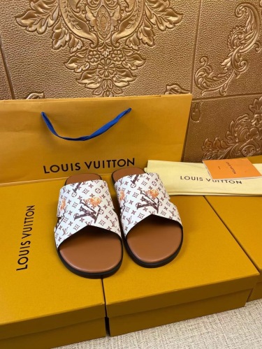 Men L*ouis V*uitton Top Slippers (Arrenfashion)