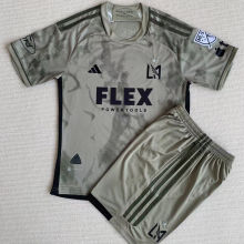 2023/24 LOS Angeles FC Away Kids Soccer Jersey