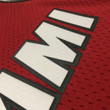 2005/06 Miami Heat WADE #3 Retro Red NBA Jerseys热压