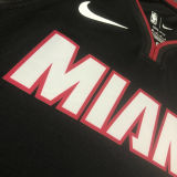 2023/24 Miami Heat WADE #3 Black NBA Jerseys 热压