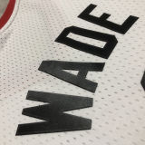 2005/06 Miami Heats WADE #3 Retro White NBA Jerseys热压