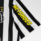 2011/12 Santos Away Black White Retro Soccer Jersey