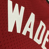 2005/06 Miami Heat WADE #3 Retro Red NBA Jerseys热压