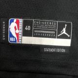 Spurs DEROZAN #10 Black NBA Jerseys