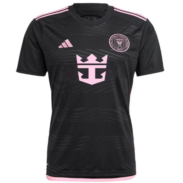 2024/25 Inter Miami 1:1 Quality Away Black Fans Jersey 胸前新广告