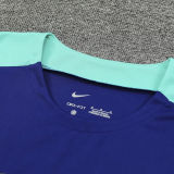 2025 Brazil Sapphire Blue Training Jersey(A Set)