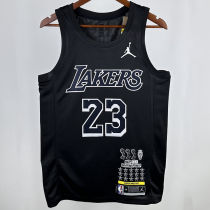 Lakers JAMES #23 Black Honor Edition NBA Jerseys