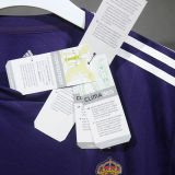 2010/11 RM Third Purple Retro Long Sleeve Player Version Jersey 球员版