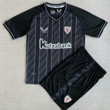 2023/24 Bibao AT GK Black Kids Soccer Jersey