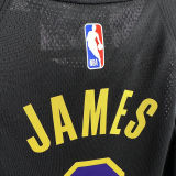 2024/25 Lakers JAMES #6 Black Kids City Edition NBA Jersey